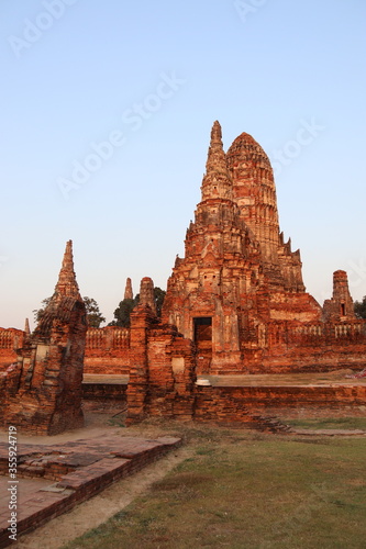 Wat Chai Watthanaram à Ayutthaya, Thaïlande