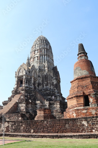 Temple    Ayutthaya  Tha  lande