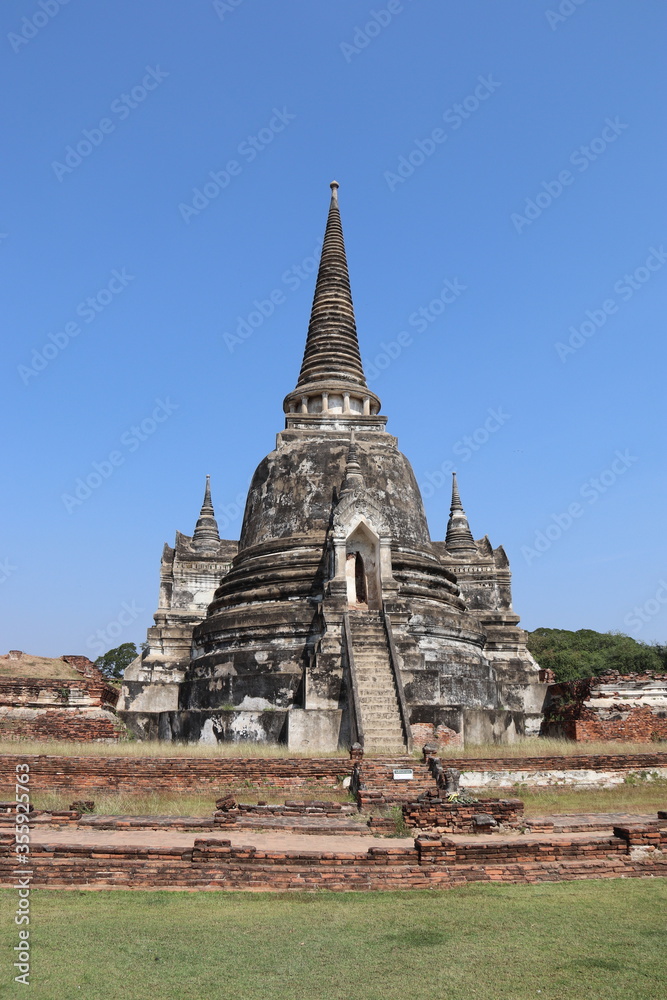 Fototapeta premium Wat Phra Si Sanphet à Ayutthaya, Thaïlande