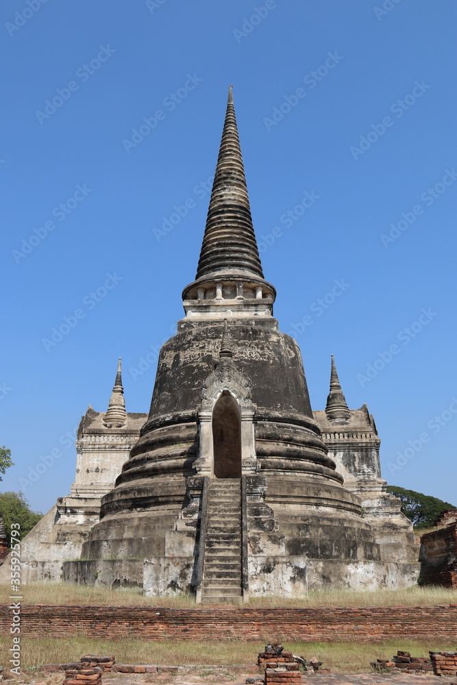 Wat Phra Si Sanphet à Ayutthaya, Thaïlande Wat Phra Si Sanphet à Ayutthaya, Thaïlande