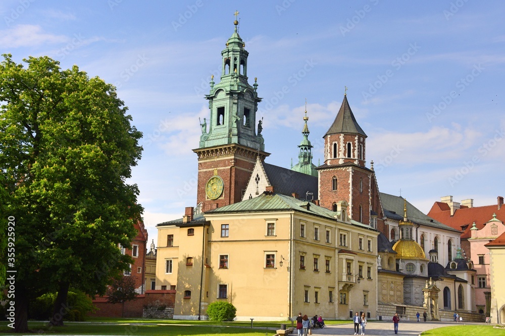 Fototapeta premium Zamek Królewski na Wawelu w Krakowie