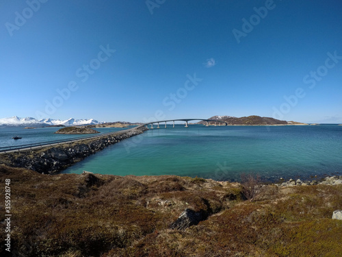 the bridge over to the summer island