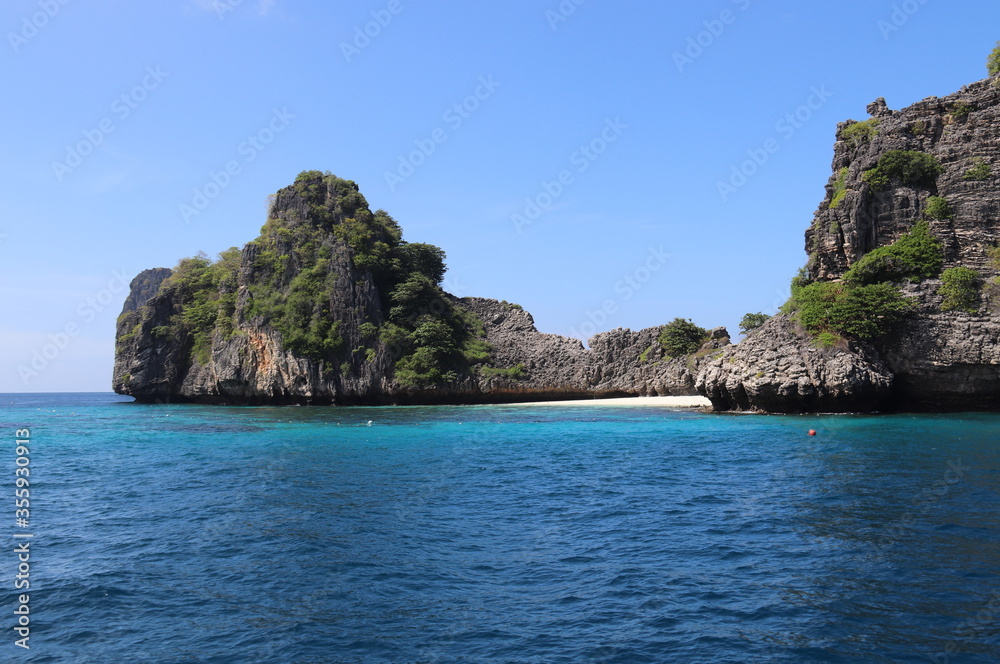 Plage de Koh Haa, Thaïlande Plage de Koh Haa, Thaïlande