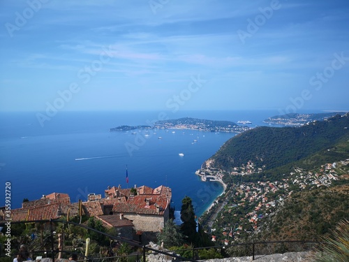 Frankreich, France, Èze, Cote D'Azur , Meer, Blauer Himmel