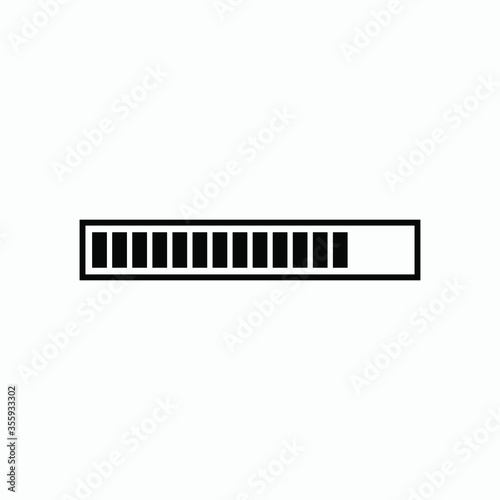 loading sign icon vector