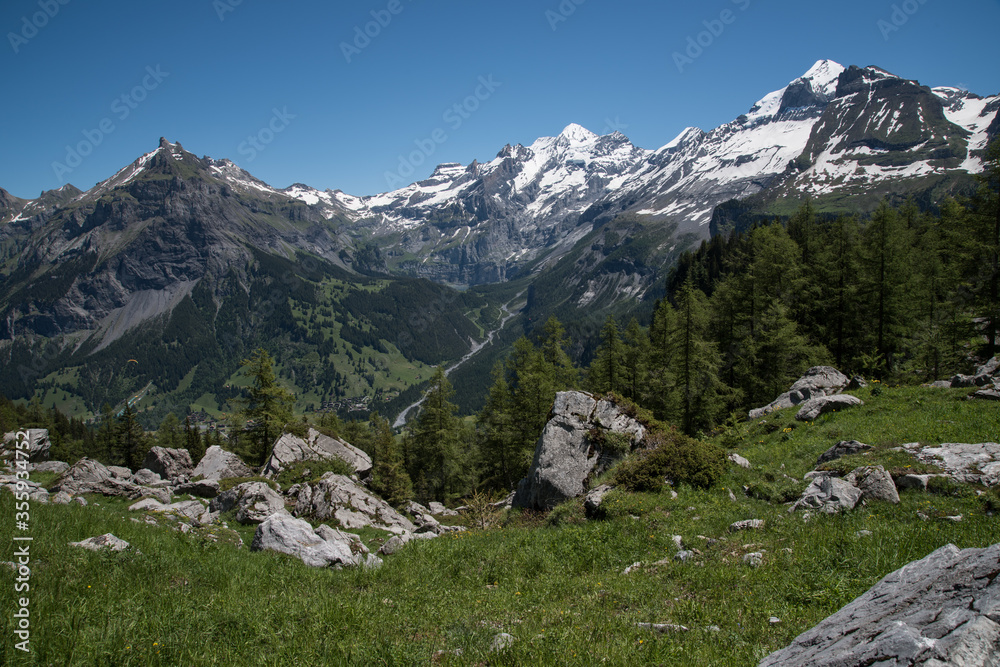 Kandersteg, Berner Oberland, Schweiz