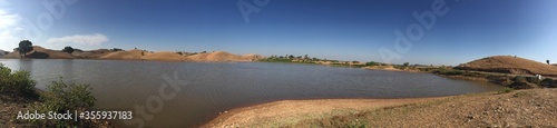panoramic view of the river