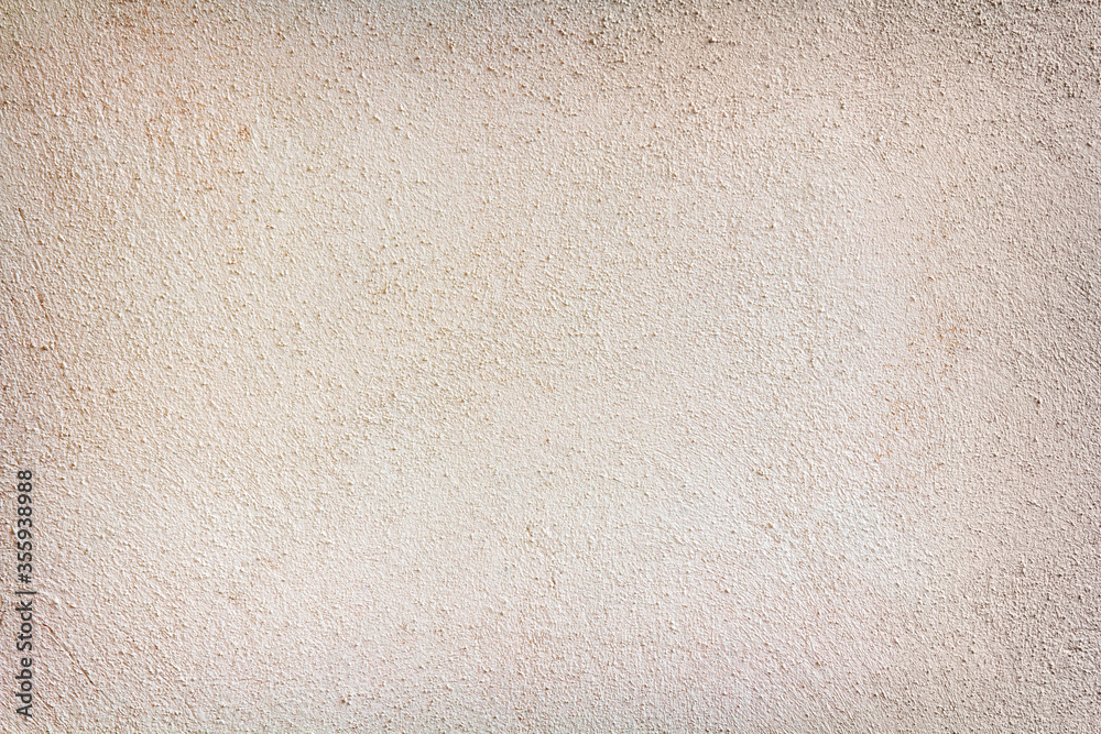 Fototapeta premium beige rough wall texture, cement plaster