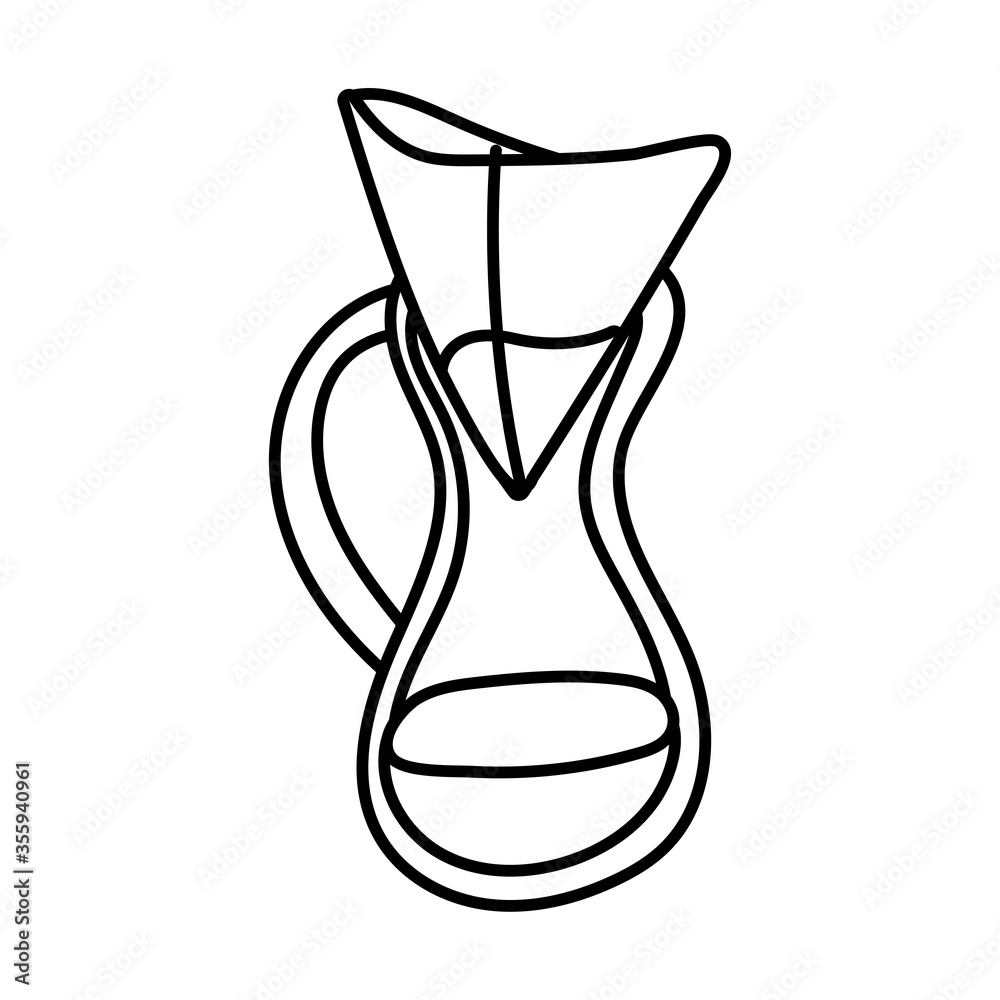 jar with juice line style icon jar with juice line style icon