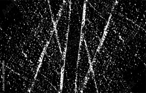 	
Rough black and white texture vector. Distressed overlay texture. Grunge background. Abstract textured effect. Vector Illustration. Black isolated on white background. EPS10