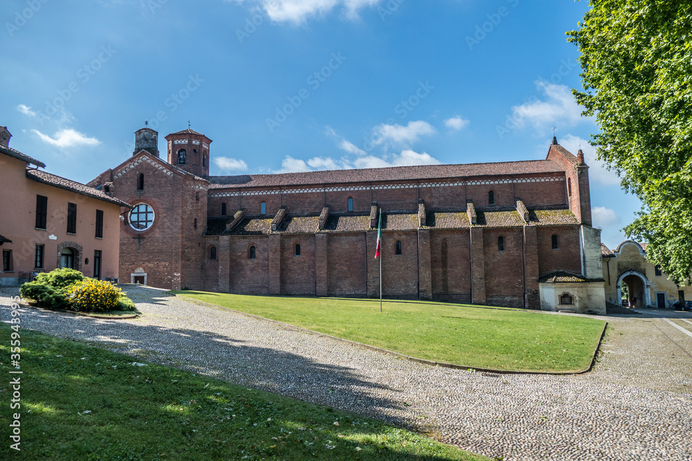 The Morimondo Abbey 