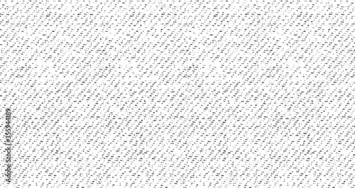 Vector fabric texture. Distressed texture of weaving fabric. Grunge background. Abstract halftone vector illustration. Overlay to create interesting effect and depth. Black isolated on white. EPS10.