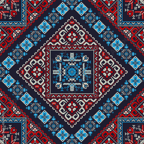 Romanian traditional pattern 41