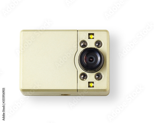 digital camera isolated on white