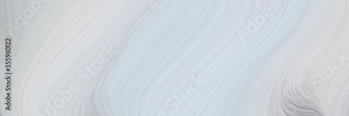 soft creative waves graphic with modern curvy waves background design with light gray, ash gray and dark gray color