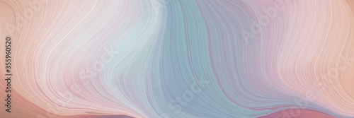 soft abstract artistic waves graphic with contemporary waves illustration with silver, pastel gray and dark gray color