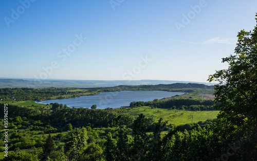 View of Kravtsovo lake, Stavropol, June 2020