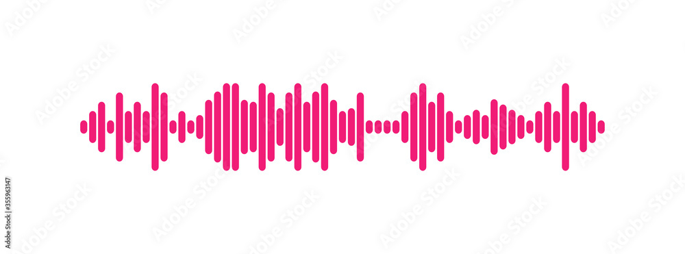 Waves of the equalizer isolated on background. EQ Vector Illustration. Waves of the equalizer isolated on background. EQ Vector Illustration.