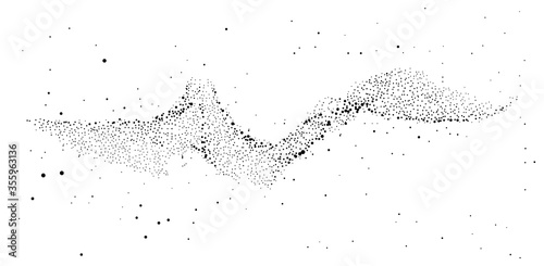 Water Spray Mist isolated on transparent background. 3d cloud of atomizer. Stream nozzles. Vector.