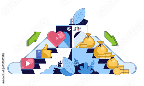 Social media marketing conversions metrics