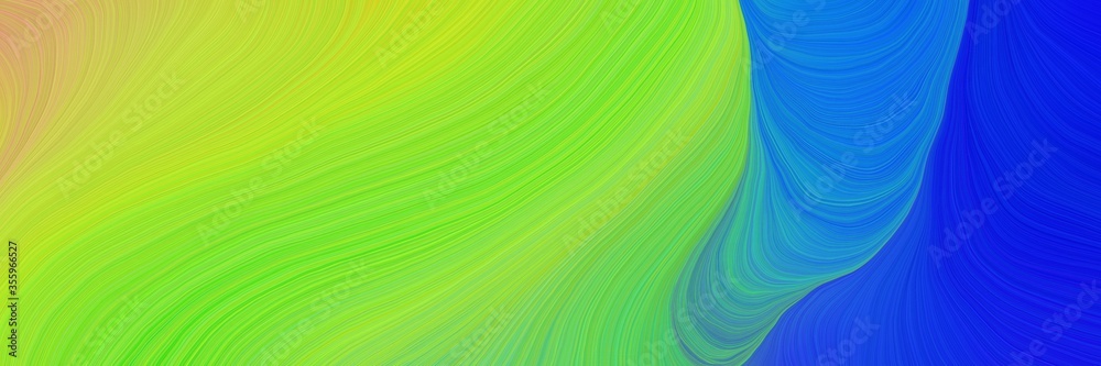 colorful vibrant artistic art design graphic with modern soft curvy waves background design with yellow green, medium blue and dark khaki color colorful vibrant artistic art design graphic with modern soft curvy waves background design with yellow green, medium blue and dark khaki color