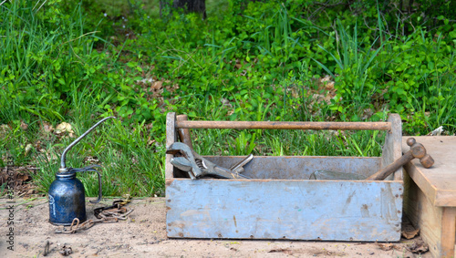 Old Farm tool box