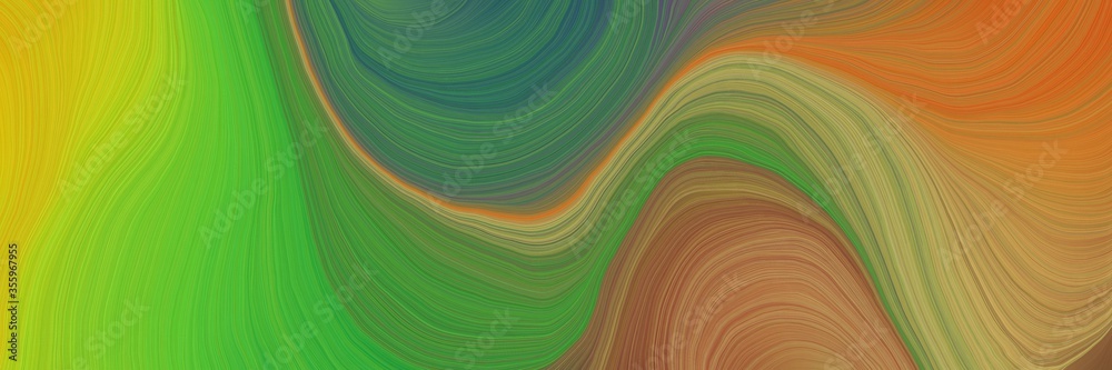colorful vibrant background graphic with modern soft swirl waves background design with pastel brown, sea green and yellow green color colorful vibrant background graphic with modern soft swirl waves background design with pastel brown, sea green and yellow green color