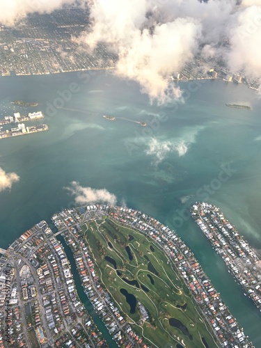 In Flight - Miami, FL