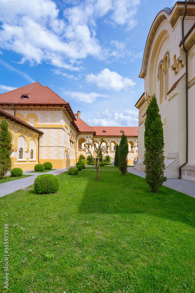 Inner Courtyard of Coronation Cathedral