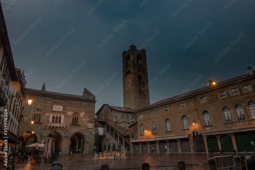 Bergamo old square