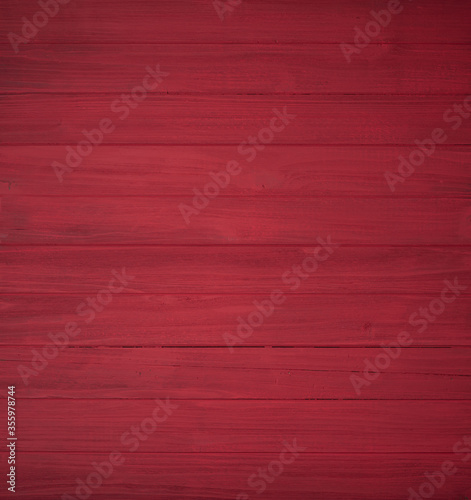 Red and Rustic Shiplap Wooden Boards that lay horizontal but the crop is slightly vertical. Useful as background for Christmas or Valentine's Day designs.