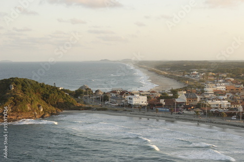 view of the coast of the sea in a beautiful beach photo