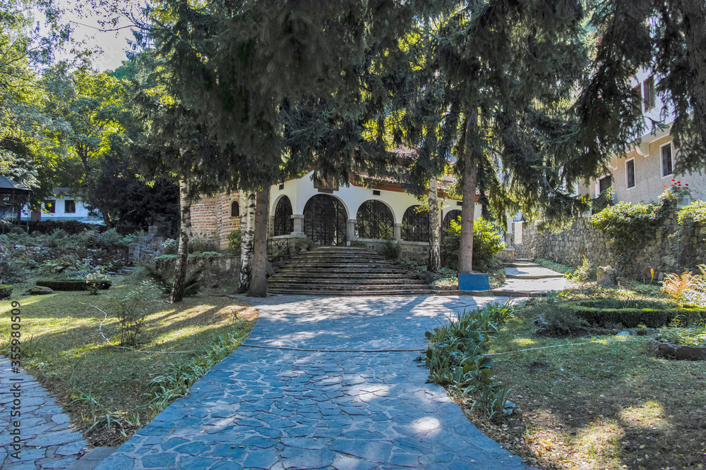 Orthodox Dragalevtsi monastery at Vitosha mountain