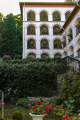 Orthodox Dragalevtsi monastery at Vitosha mountain photo