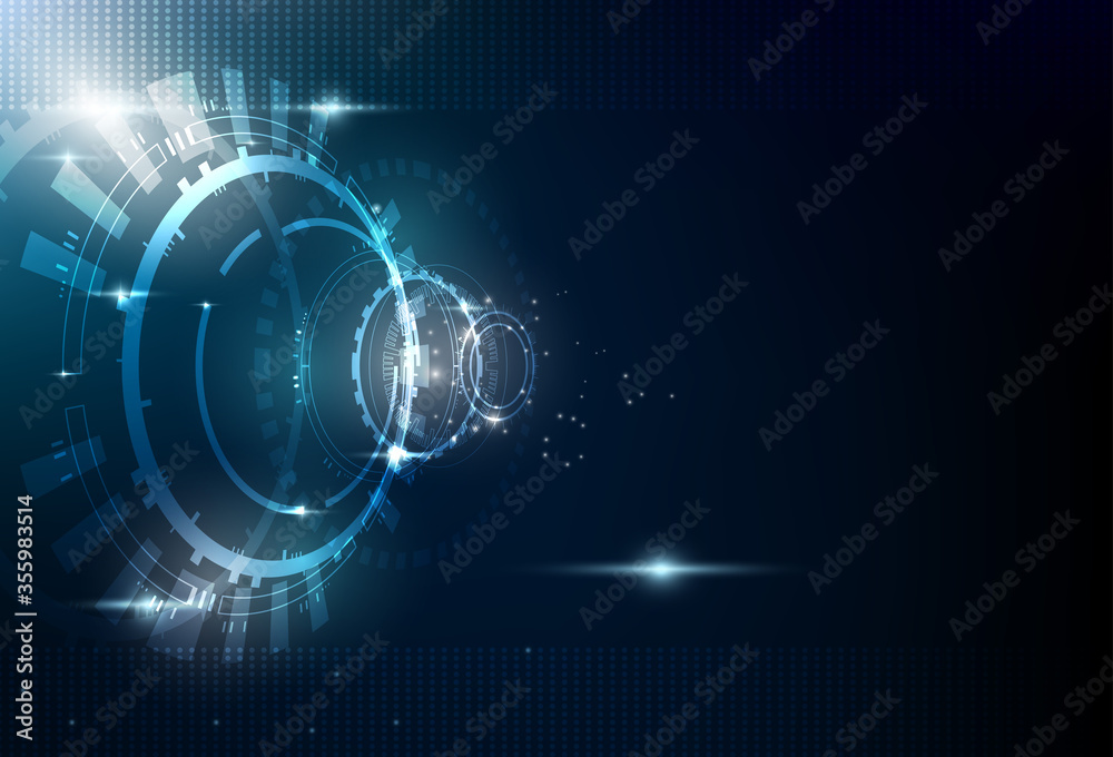 technology abstract wallpaper.space connection background template. technology abstract wallpaper.space connection background template.