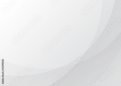 gradient white and gray abstract curve background shiny lines. vector illustration.