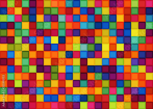 Abstract colorful geometric vector background