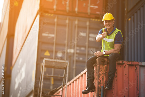 Portrait of a foreman or en...