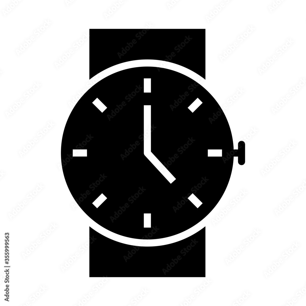 Wristwatch icon design Wristwatch icon design