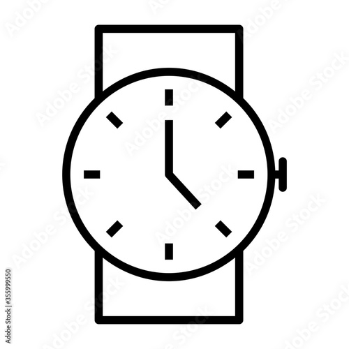 Wristwatch icon design