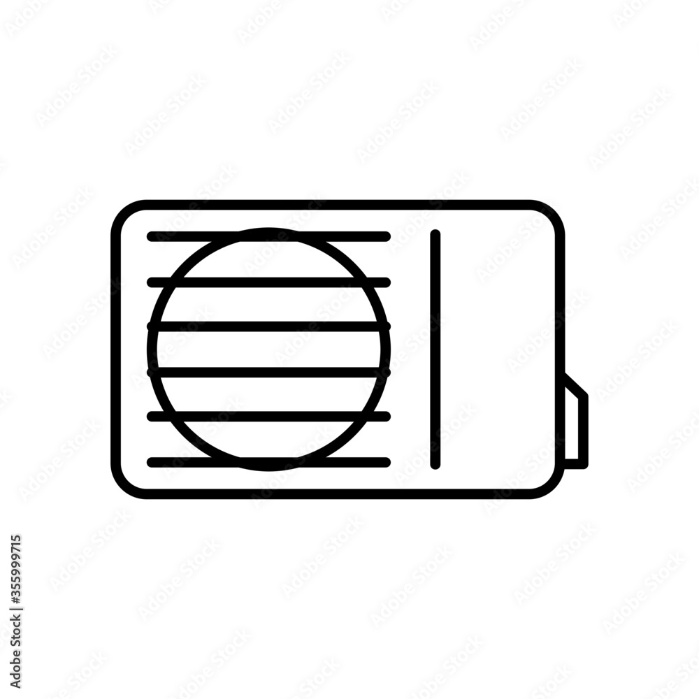 Air conditioner unit icon Air conditioner unit icon
