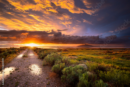Salt Lake Sunset