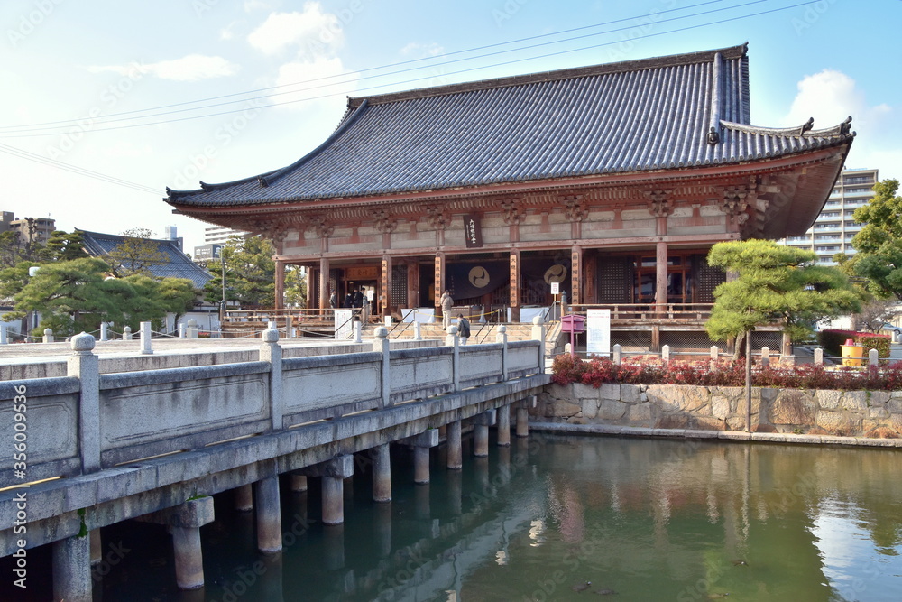 Shitennoji temple in Osaka City