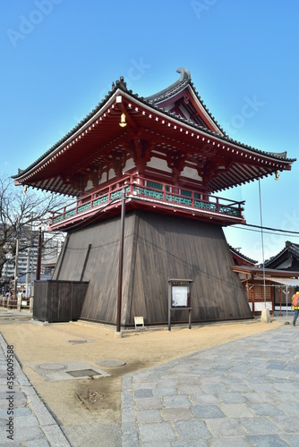 Shitennoji temple in Osaka City