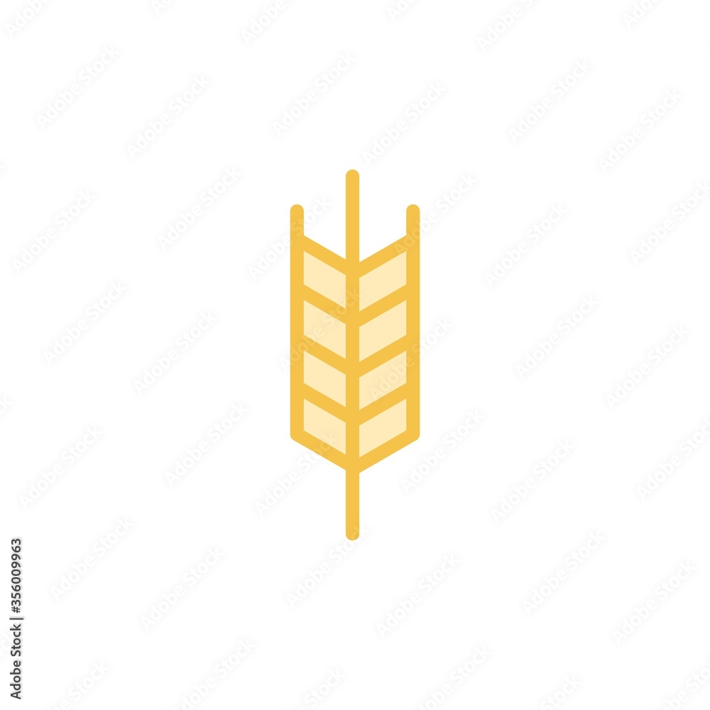 Agriculture wheat Logo Template vector icon design. Vector illustration Agriculture wheat Logo Template vector icon design. Vector illustration
