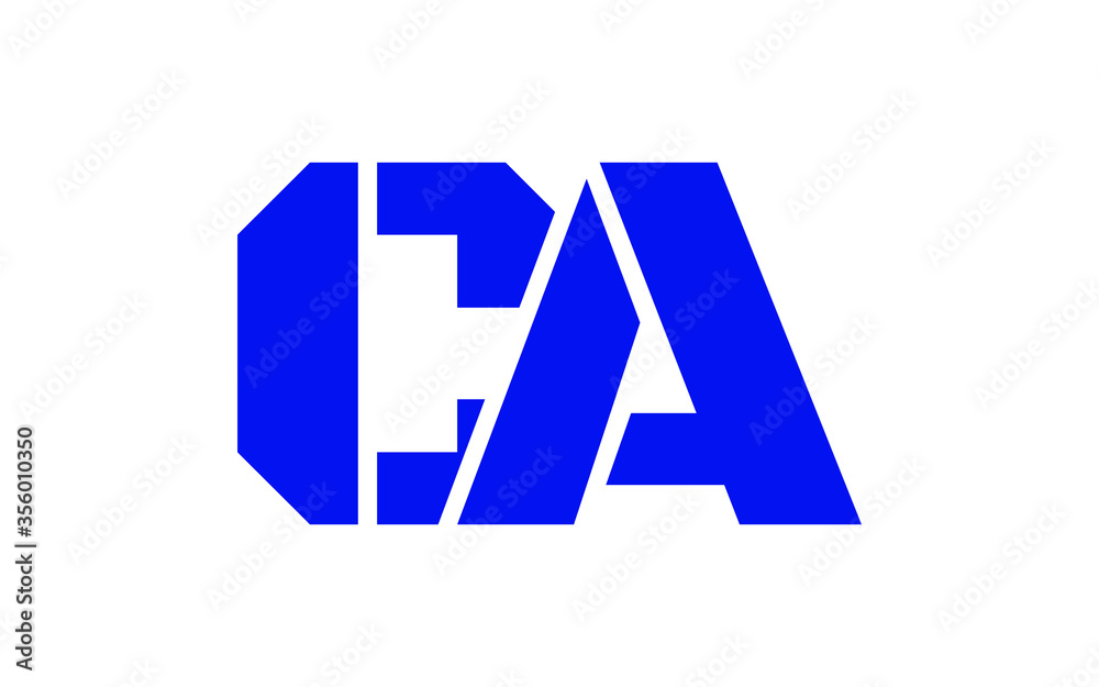 CA or AC Letter Initial Logo Design, Vector Template CA or AC Letter Initial Logo Design, Vector Template