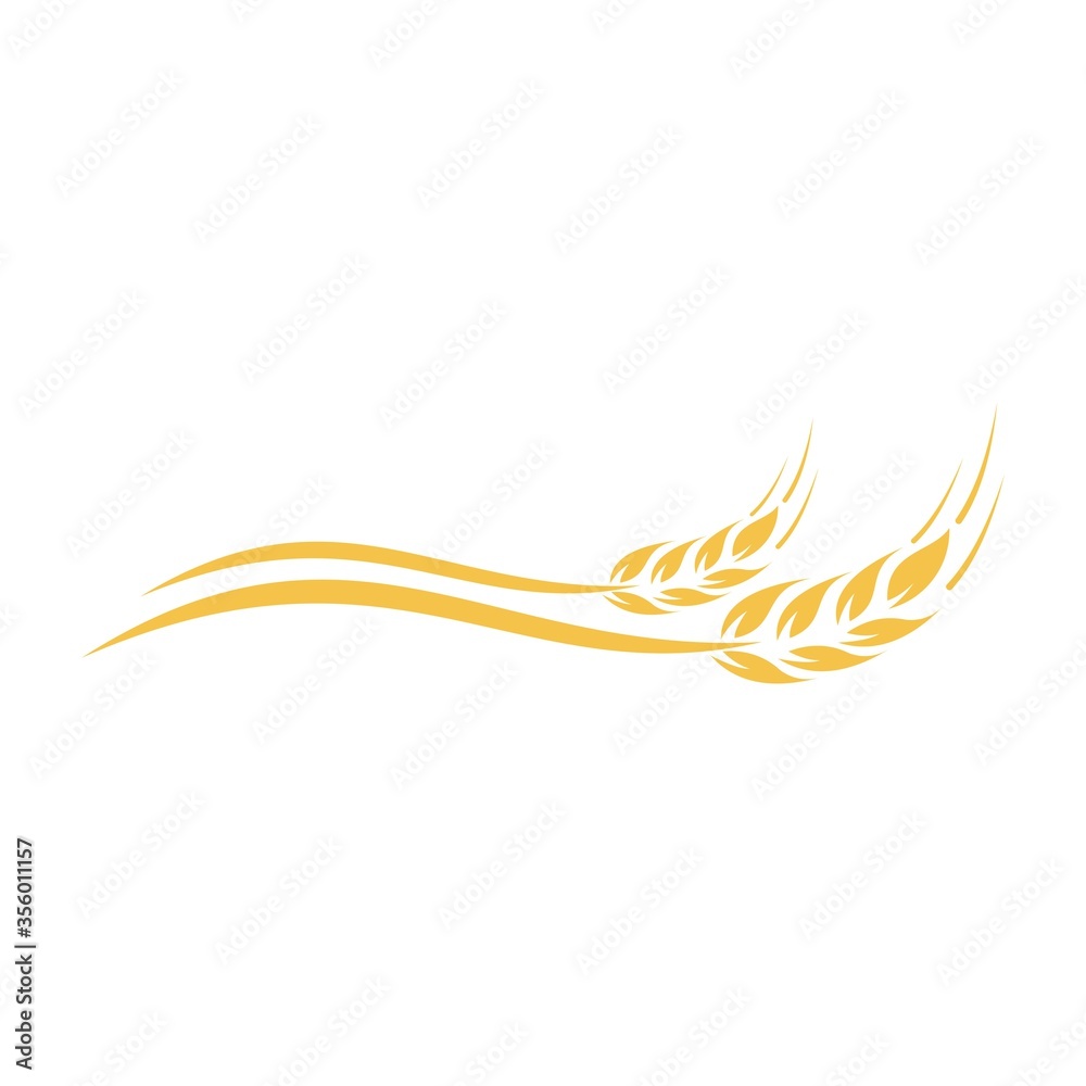 Agriculture wheat Logo Template vector icon design. Vector illustration Agriculture wheat Logo Template vector icon design. Vector illustration