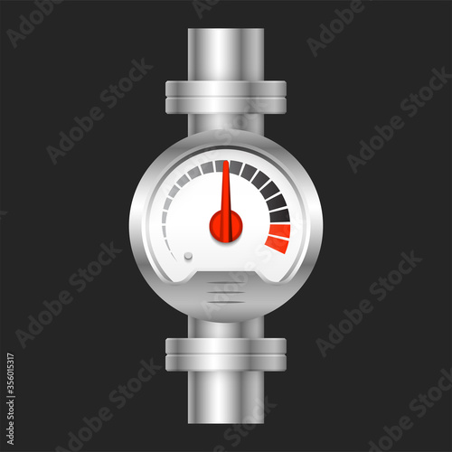 gauge meter pipe