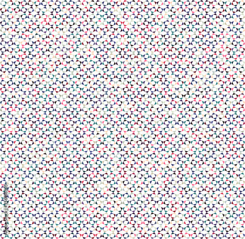 The Stained Glass Style Seamless Patterns