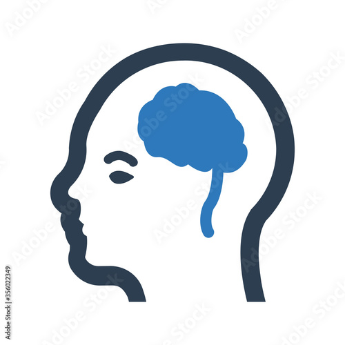 Human brain icon
